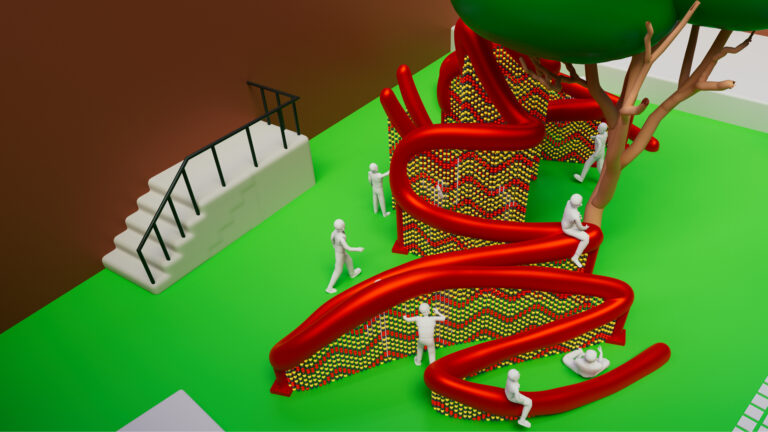 HNBM - Transit - Black childish - het noordbrabants museum - transit - multitudes - b - visual 03